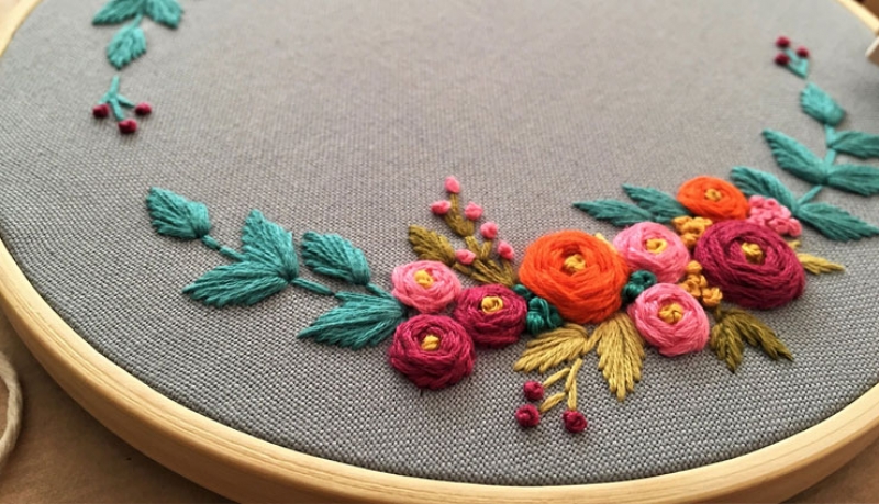 دوره مهارتی گلدوزی دستی